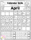 Kindergarten April NO PREP Packet | Annie Moffatt | The Moffatt Girls