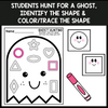 Halloween - Ghost Hunting Math & Literacy Activities