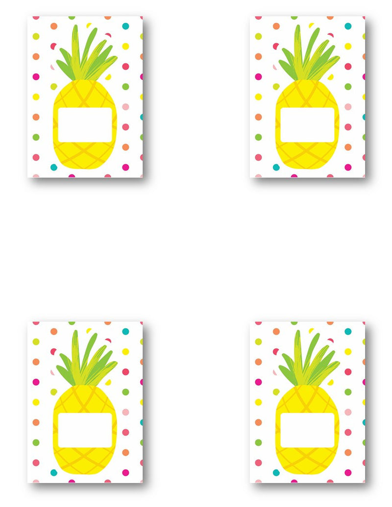 Pina Colada Pineapple - Pineapple Name Cards {UPRINT}
