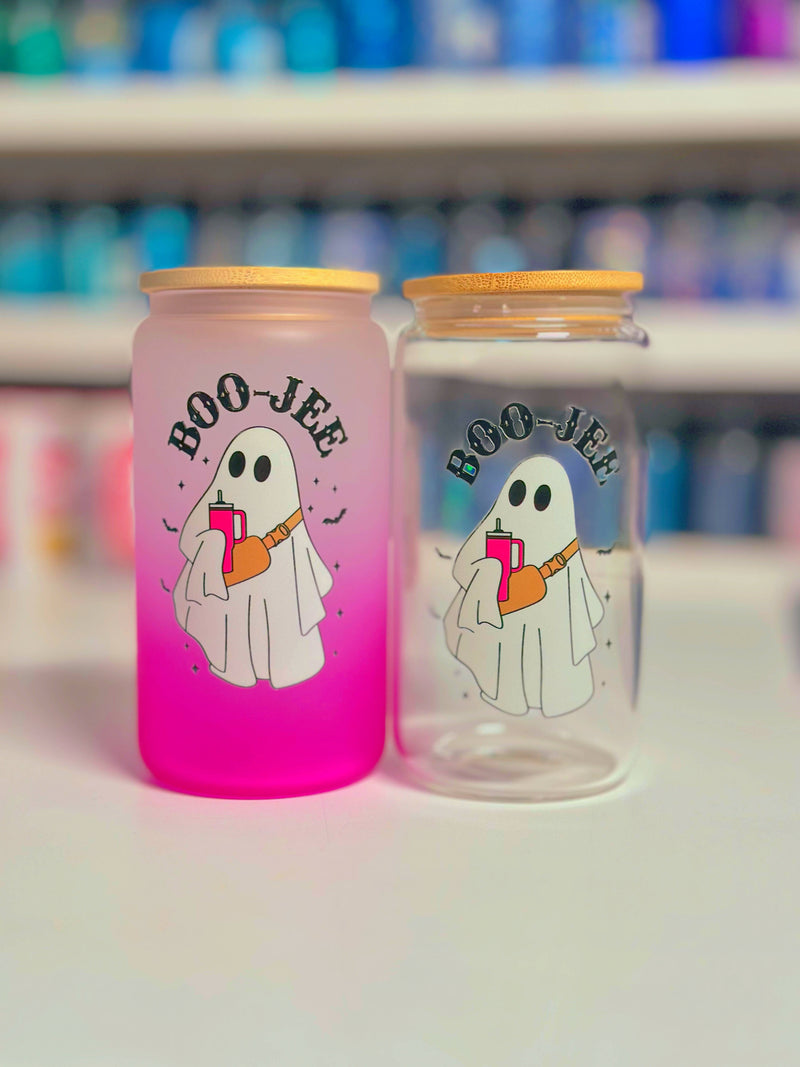 Boo-Jee | Glass Can | Crafting by Mayra | Hey, TEACH!