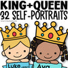 King and Queen 32 Self Portraits by Miss M's Reading Resources