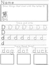 Handwriting Practice Book for Beginning Readers | Printable Classroom Resource | Miss DeCarbo