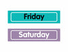 Days of the Week Resources | Just Teach  | UPRINT | Schoolgirl Style