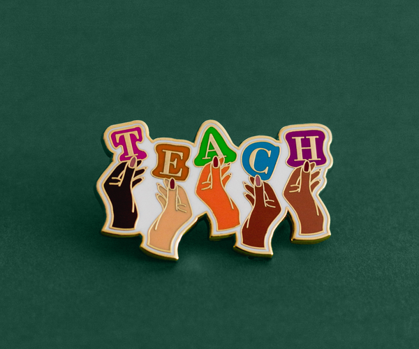 teacher enamel pin – Schoolgirl Style