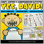 Craft Center and Comprehension Activities Yes David Craft Templates Behavior Sort Center Activities by One Sharp Bunch