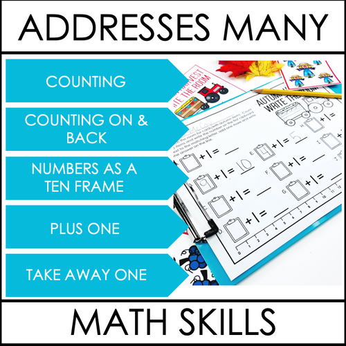 Kindergarten Math Write The Room For Numbers Counting | Printable Classroom Resource | Differentiated Kindergarten