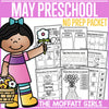 Preschool May No Prep Packet by The Moffatt Girls