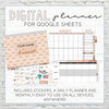 Digital Planner for Google Sheets including Stickers A Daily Planner and Monthly Easy to Use on All Devives Anywhere by Hello Mrs. Harwick