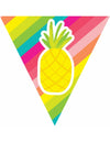 Pina Colada Pineapple - Pennant Banners {UPRINT}