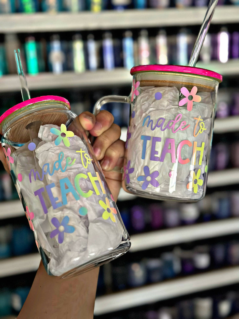 Made To Teach | Mug | Crafting by Mayra | Hey, TEACH!