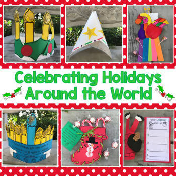 Celebrating Holidays Around The World | Printable Teacher Resources | KinderbyKim