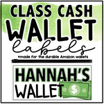 Class Cash Wallet Made for the Durable Amazon Wallets by Miss West Best