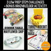 Thanksgiving STEM Challenges & Activities for November (K-5th Grade) | Printable Classroom Resource | Teach Outside the Box- Brooke Brown