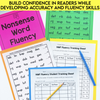 Reading Fluency Timed Practice | Progress Monitoring Activities LNF LSF PSF NWF