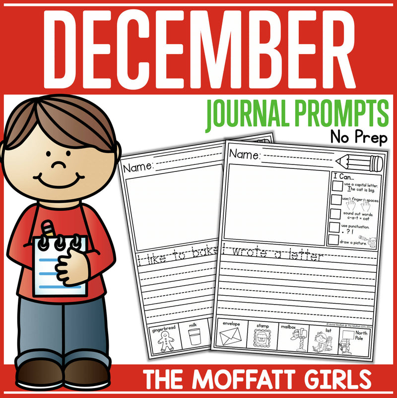 December Journal Prompts by The Moffatt Girls
