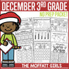 December 3rd Grade No Prep Packet by The Moffatt Girls