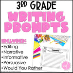 3rd Grade Writing Prompts by Ashleys Golden Apples