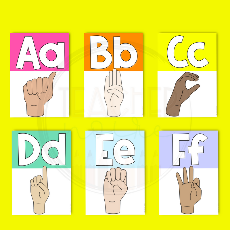 The Colors I Wear - ASL Teaching Resources