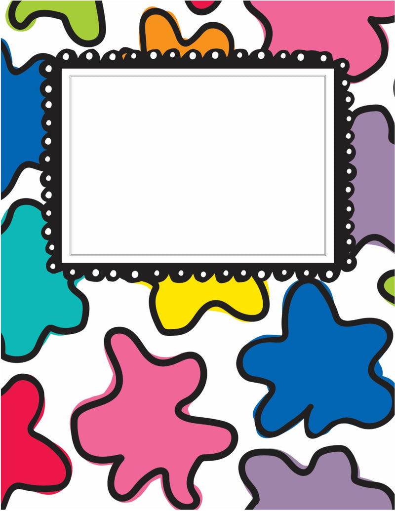 Binder Covers Color My Classroom by UPRINT