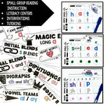 Paint Tray Phonics Science of Reading / Small Group Reading and Word Work Strategies | Printable Classroom Resource | Teach Outside the Box- Brooke Brown