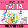 See it Answer it Find it Yatta Math Facts Fluency Game Addition Subtraction Doubles and More Spring by Differentiantal Kindergarten Marsha McQuire