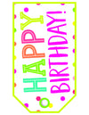 Birthday Bulletin Board Set | Pina Colada Pineapple | UPRINT | Schoolgirl Style