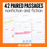 Reading Comprehension Passages | Fall Text Evidence