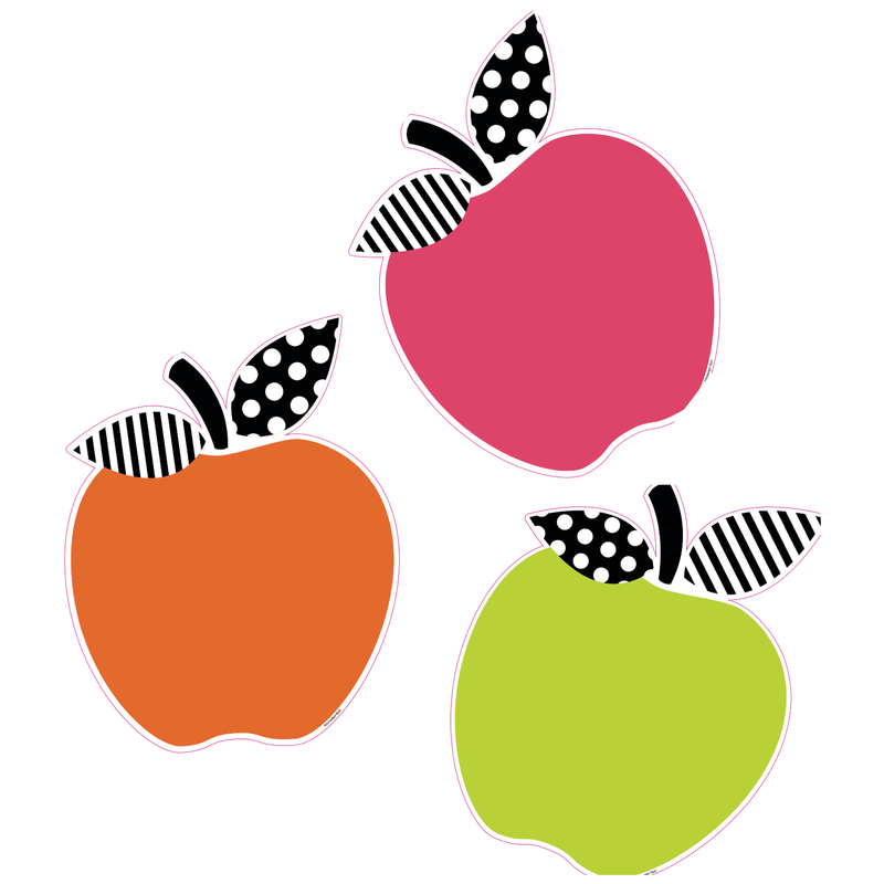 Apple Classroom Cut-Outs By Schoolgirl Style