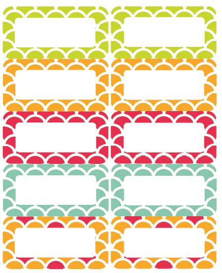 Avery Sticky Labels 2 by 4 By The Sea by UPRINT