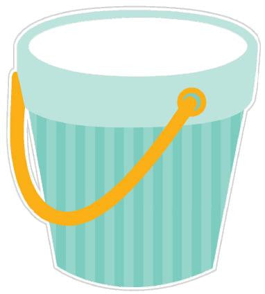 Multipurpose Bucket Cut Out By the Sea by UPRINT