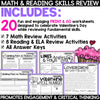 Valentine's Day Activities Math and Reading No Prep Packet and Worksheets
