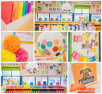 "Confetti Crush" | Full UPRINT Bundle | Printable Classroom Decor | Teacher Classroom Decor | Schoolgirl Style