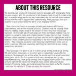 Biography Text Evidence Reading Passages | Printable Classroom Resource | Miss DeCarbo