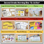 2nd Grade April Morning Bins