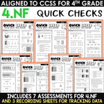 4th Grade Math Review Worksheets Assessments Homework Morning Work Test Prep