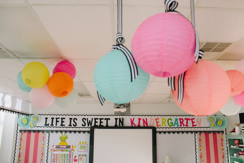 Inspirational Classroom Headliner | Close to HomeClose to Heart "LIFE IS SWEET" | UPRINT |Schoolgirl Style