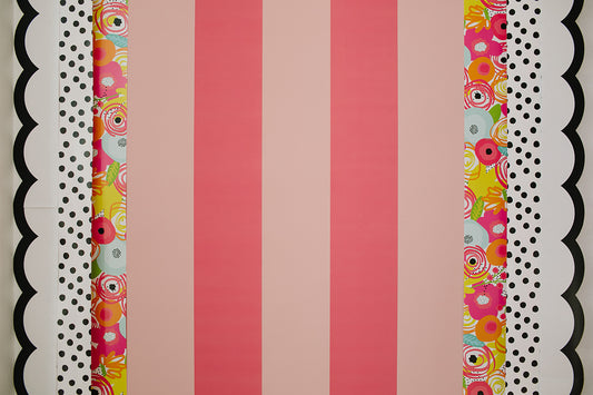 simply stylish tropical virtual teaching background