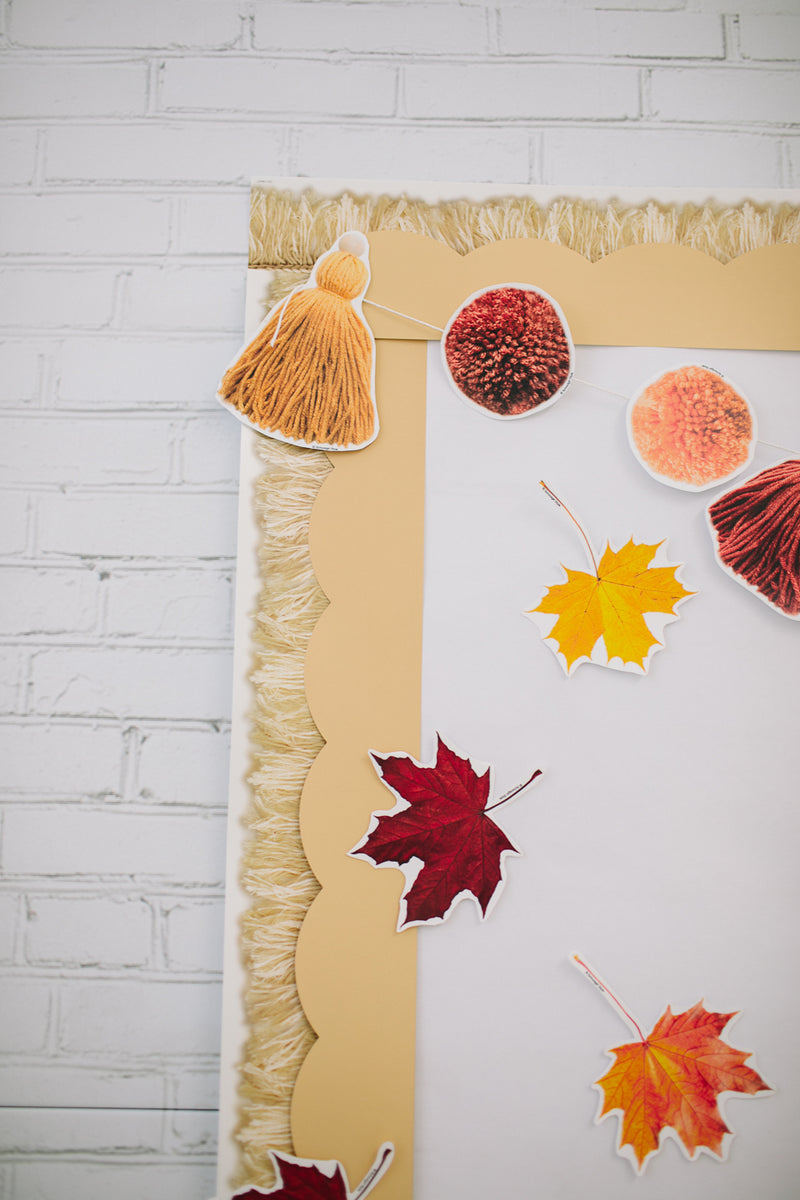 Lovely Leaf Cut Outs | Fall Classroom Decor | UPRINT | Schoolgirl Style
