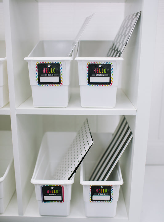 Name Tags | Bright and Brewtiful | UPRINT | Schoolgirl Style