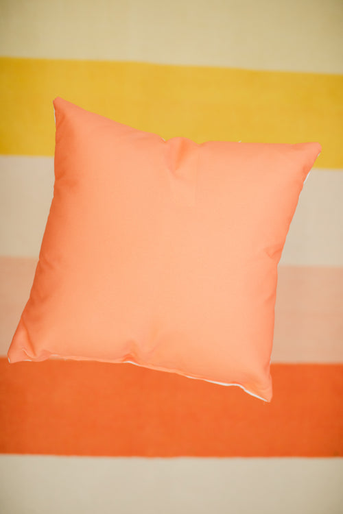 Classroom Pillow | Coral Painted Dot Pillow | Hugs and Kisses Pillow Cover | Schoolgirl Style