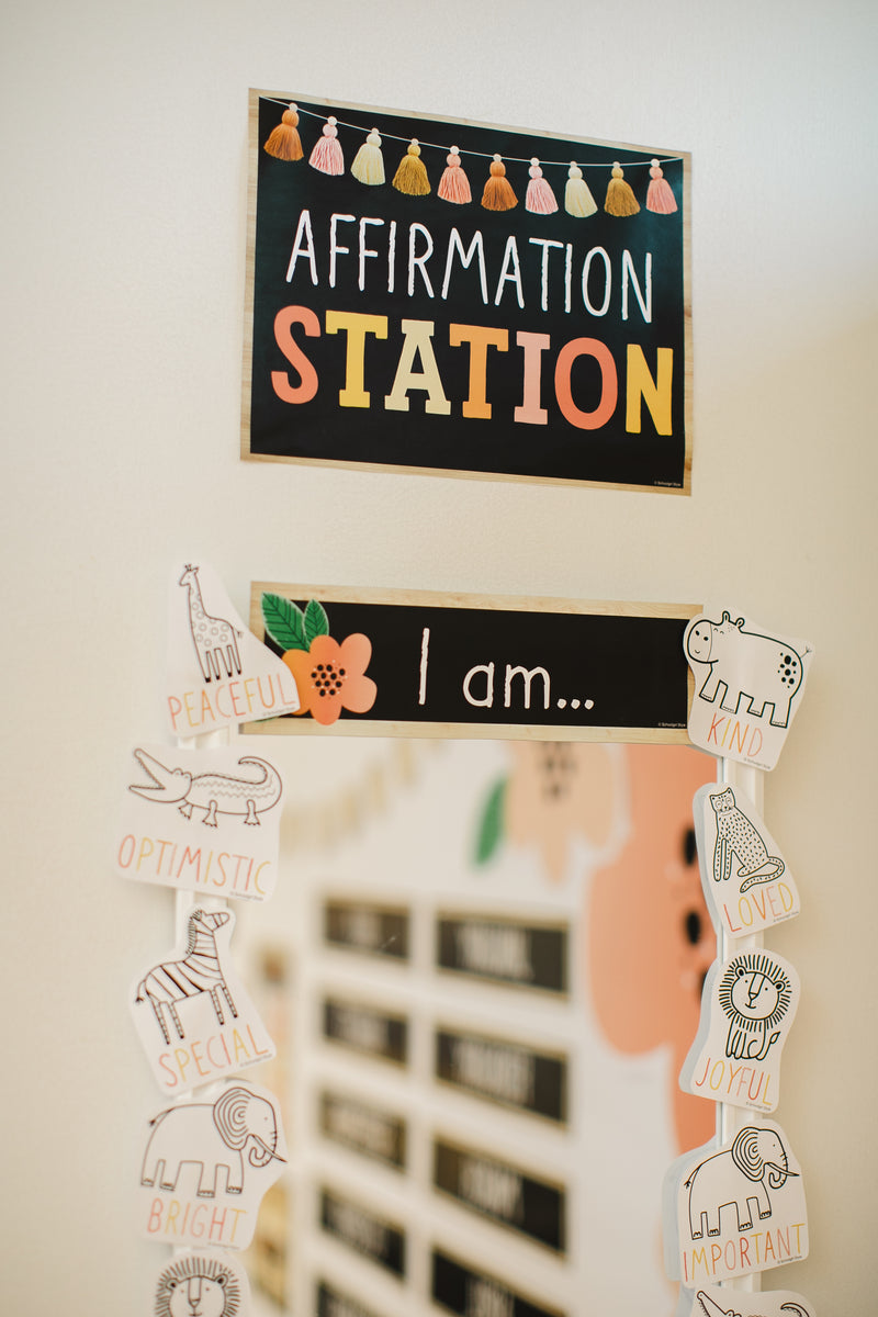 Affirmation Station|NeutralSimply Safari|UPRINT|Schoolgirl Style