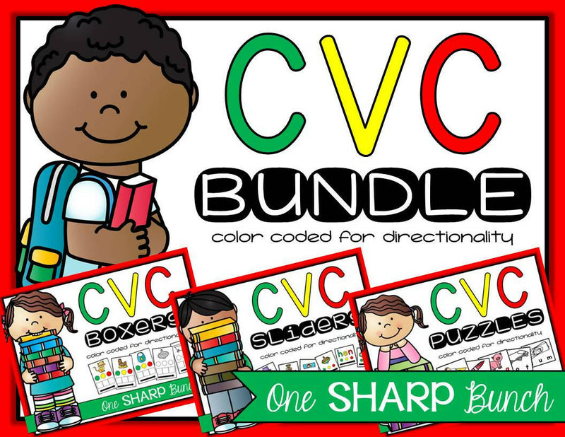  CVC Bundle Color Coded for Directionality by One Sharp Bunch