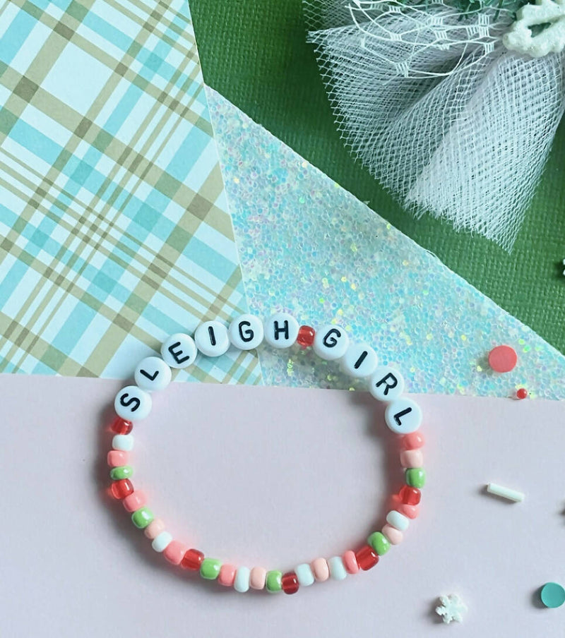 Sleigh Girl | Bracelet | Sprinkles and Beads | Hey, TEACH!