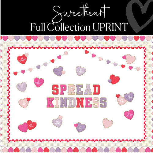 Valentines Day Bundle Classroom Decor Sweetheart Collection by UPRINT