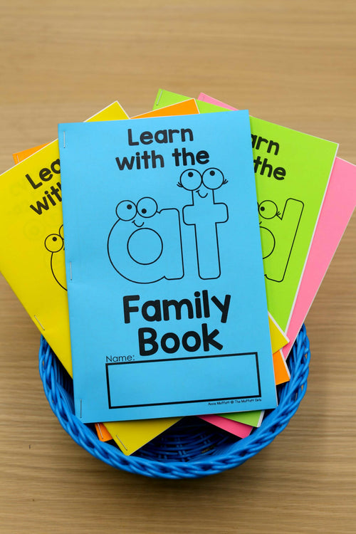 Word Family Books | Printable Classroom Resource | The Moffatt Girls
