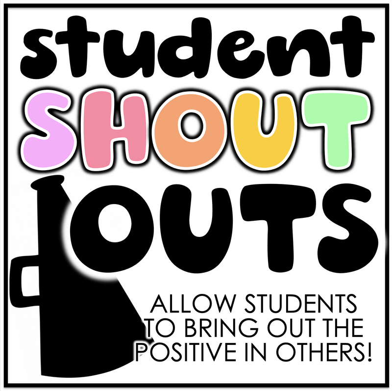 Student Shout Out by Miss West Best