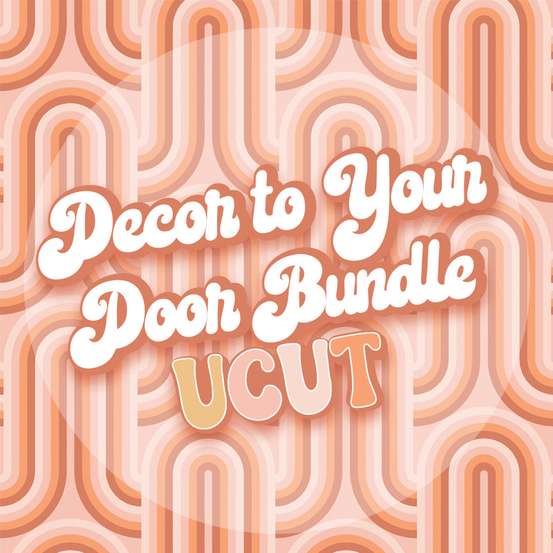 Good Vibes | UCUT DECOR TO YOUR DOOR | Classroom Theme Decor Bundle | Retro Classroom Decor | Teacher Classroom Decor | Schoolgirl Style