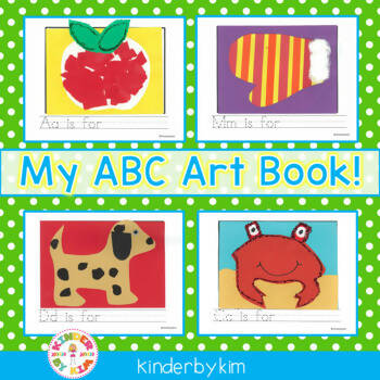 ABC Art Book | Printable Teacher Resources | KinderbyKim – Schoolgirl Style