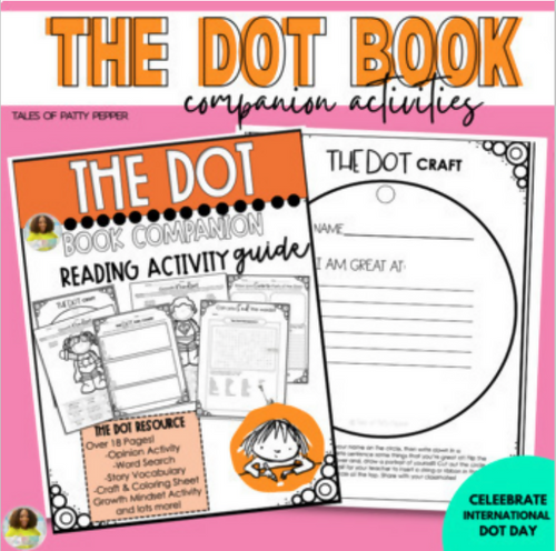 The Dot Book Companion Activities by Tales of Patty Pepper