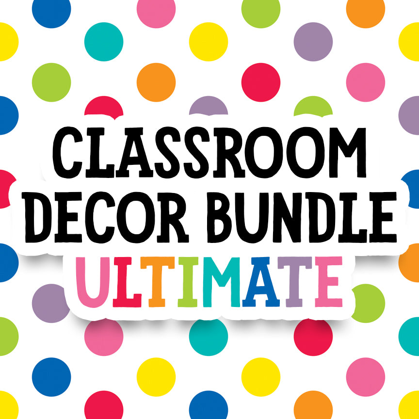 Pastel Rainbow Classroom Decor Bundle  Elementary classroom decor, Free  classroom decor, Printable classroom decor